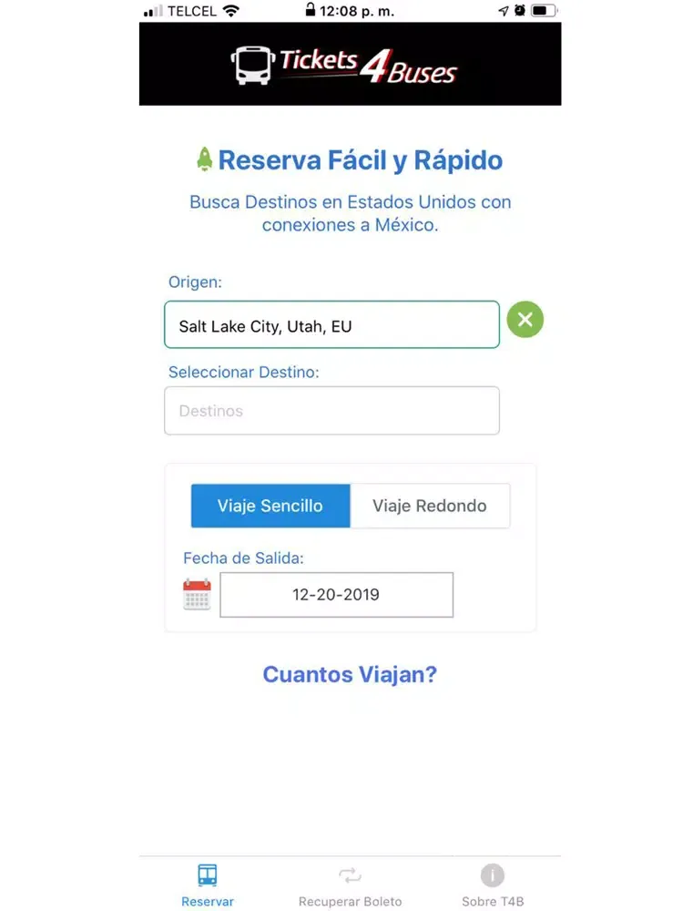 Tickets4Buses iPad 應用截圖
