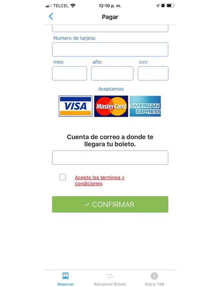 Tickets4Buses iPad 應用截圖