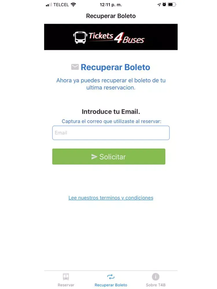 Tickets4Buses iPad 應用截圖