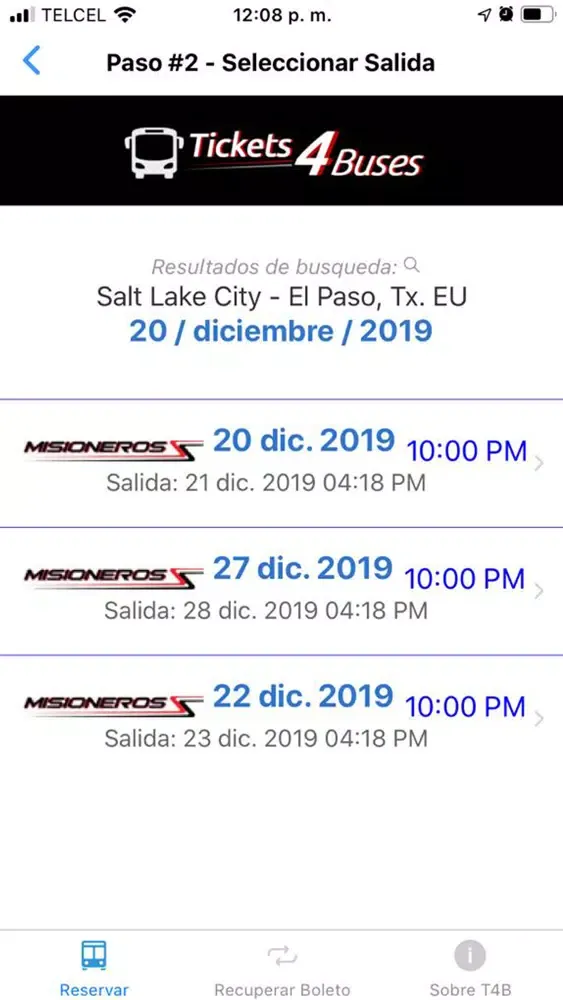 Tickets4Buses應用截圖