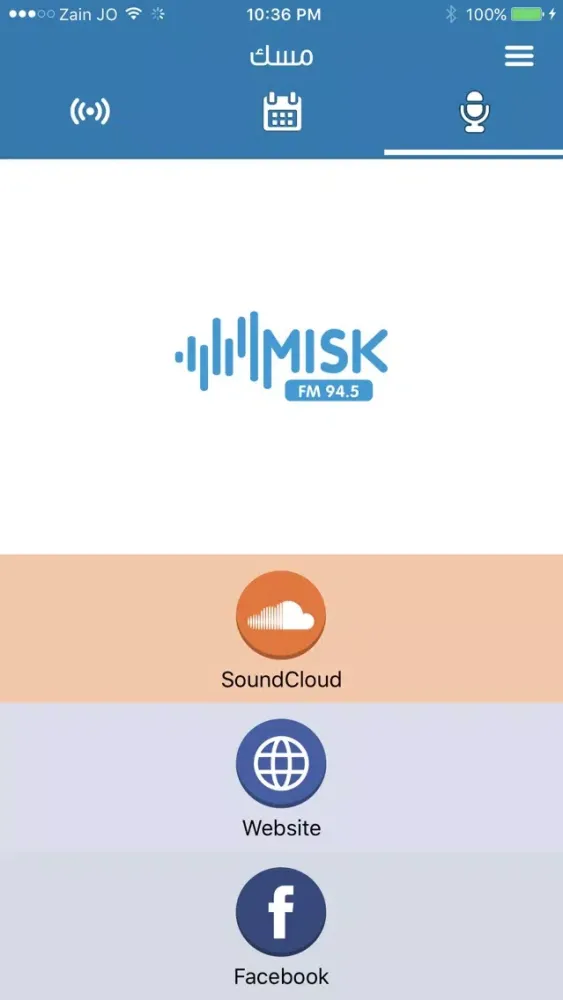 Zrzuty ekranu Misk FM