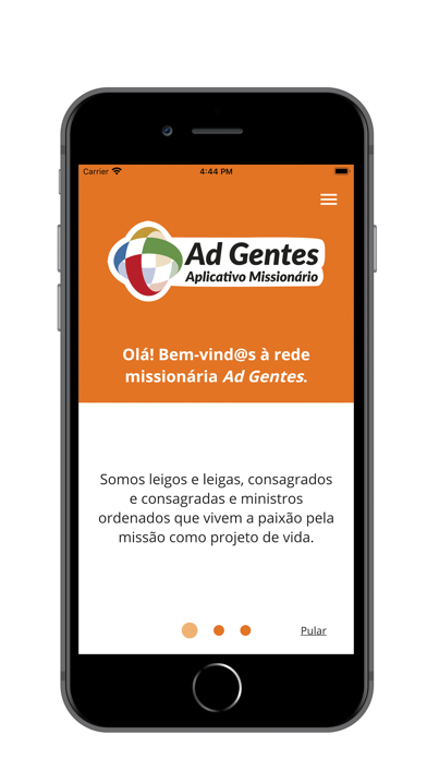 Captures d'écran de App Missionário Ad Gentes