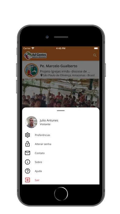 صور App Missionário Ad Gentes