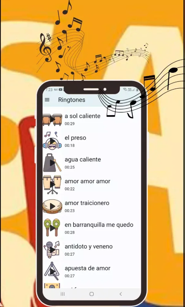 Salsa Ringtones Screenshots