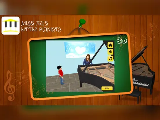 Miss Azi's Little Pianists iPad 应用截图