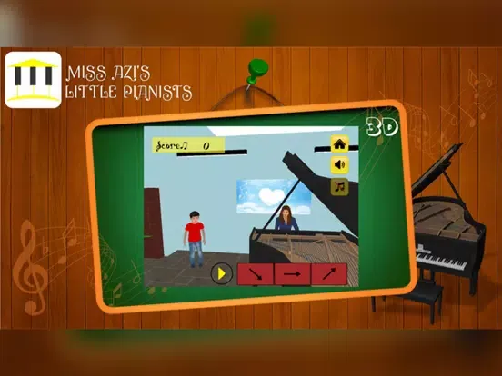 Miss Azi's Little Pianists iPad 应用截图