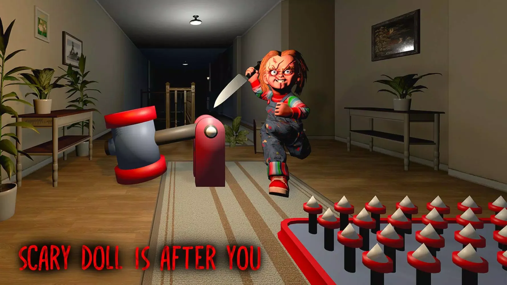 Chucky Doll Run Ghost House应用截图