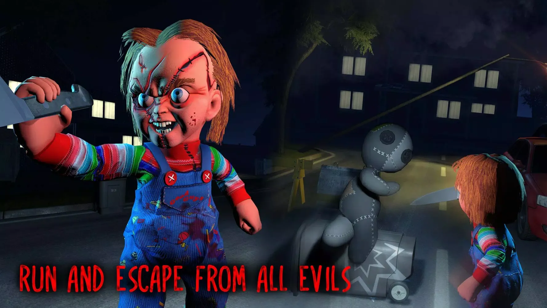 Chucky Doll Run Ghost House应用截图