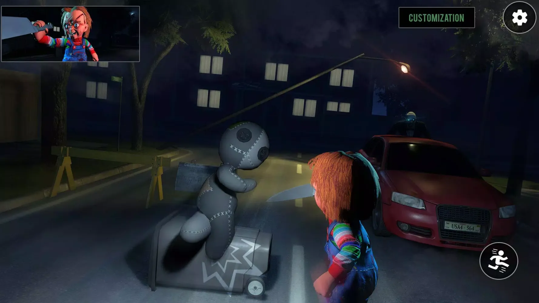 Chucky Doll Run Ghost House应用截图