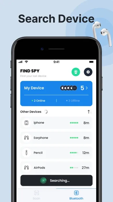Скриншоты Find Spy: Devices Detector
