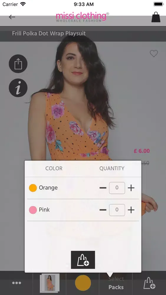 Captures d'écran de Missi Clothing