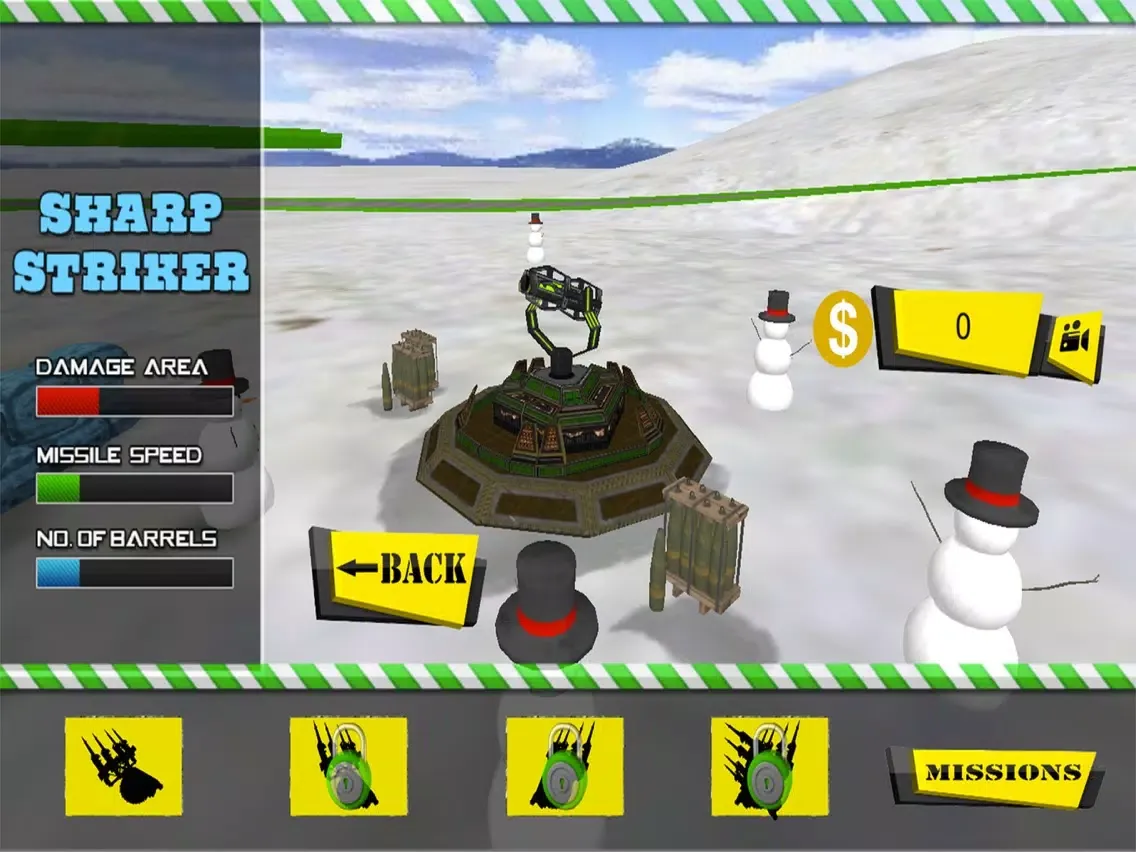Missile Assault Combat iPad  Ekran Görüntüleri