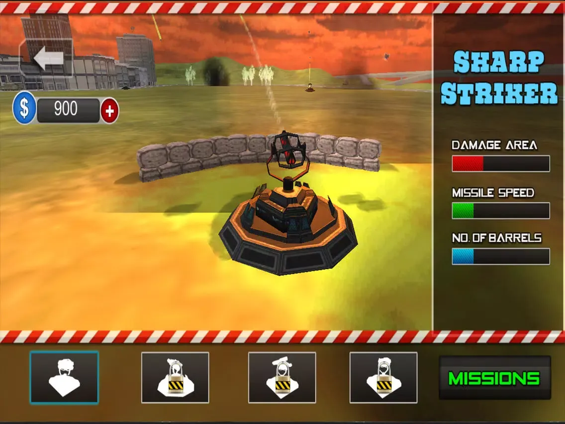 Capturas de pantalla de Missile Defence System : Sho-0t Gun-Ship Heli iPad 