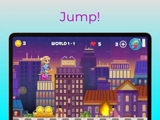 Run & Jump - The rush iPad 應用截圖