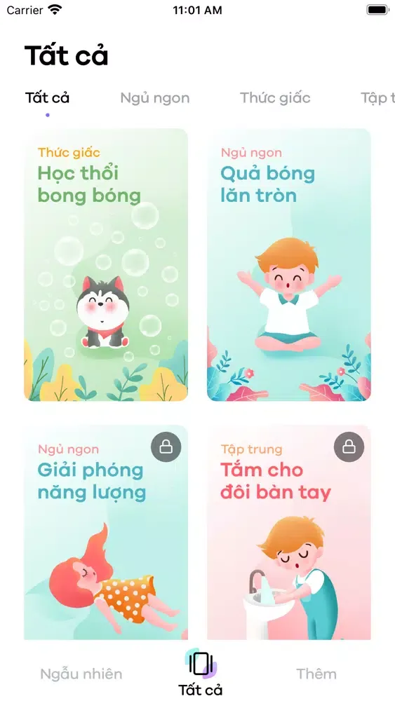 Calm Kids - Nâng đỡ Tâm trí Bé应用截图