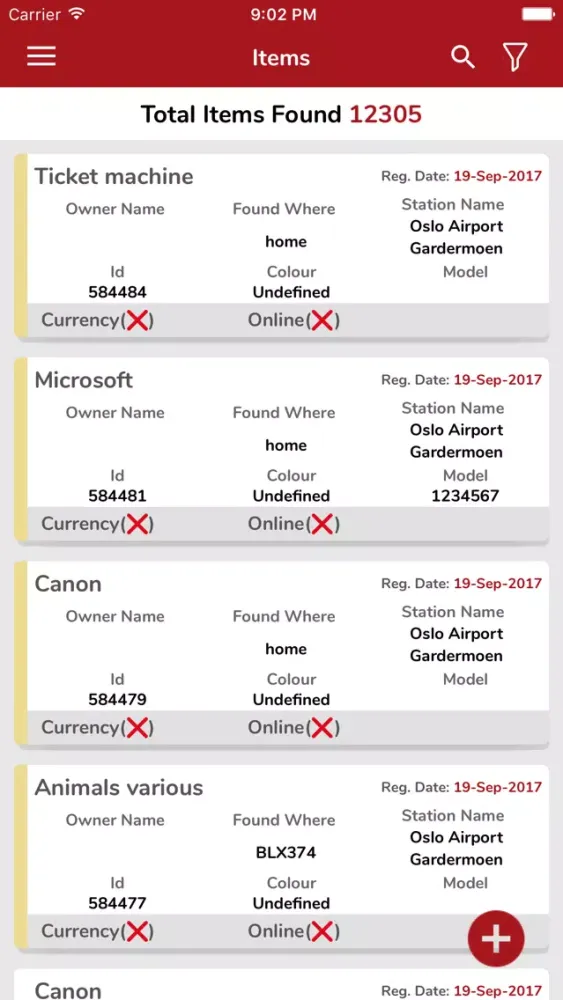 MissingX Virtual LPO應用截圖