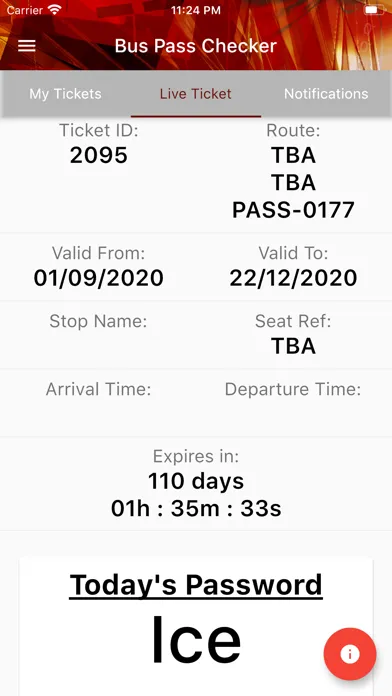 Bus Pass Checker স্ক্রিনশট