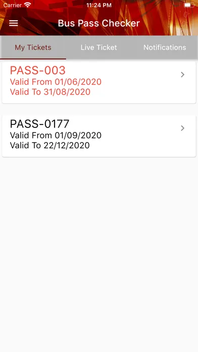 Bus Pass Checker স্ক্রিনশট