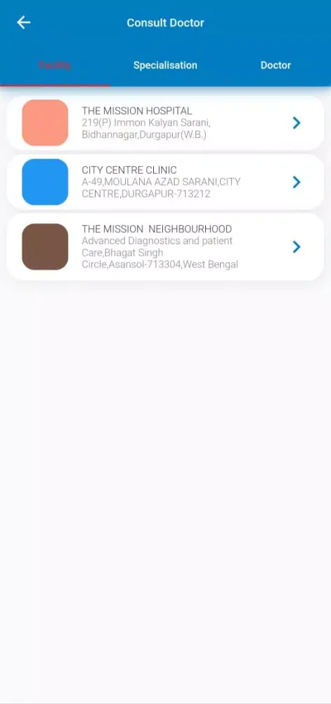 Mission Patient App应用截图