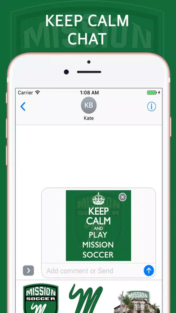 Capturas de tela do Mission Soccer Stickers