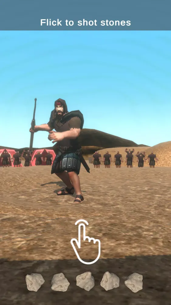 David vs Goliath AR Ekran Görüntüleri