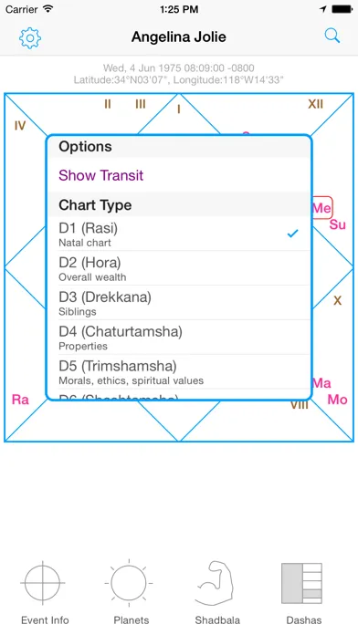 Jyotish Dashboard™ Preview应用截图