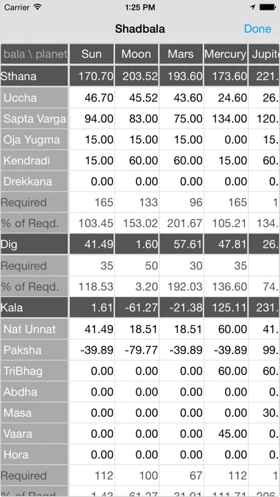 Jyotish Dashboard™ Preview应用截图