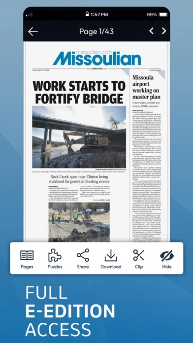Missoulian Screenshots