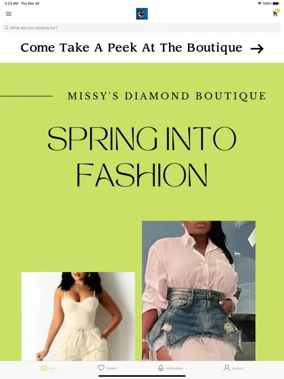 Скриншоты Missy's Diamond Boutique iPad 
