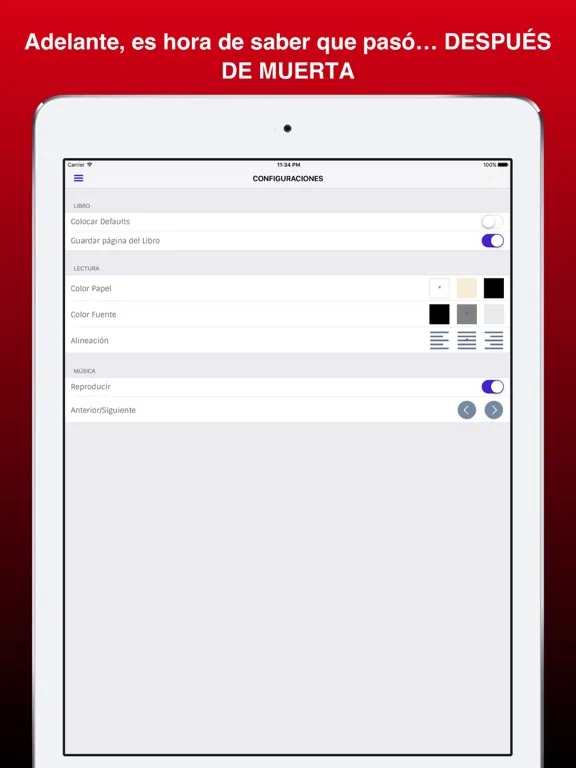 Capturas de pantalla de Después de Muerta iPad 