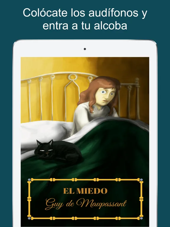 Tangkapan skrin Audiolibro: El miedo iPad 