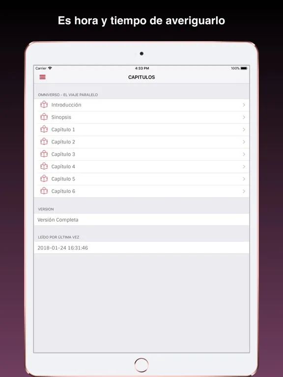 Omniverso - El viaje paralelo iPad  Screenshots