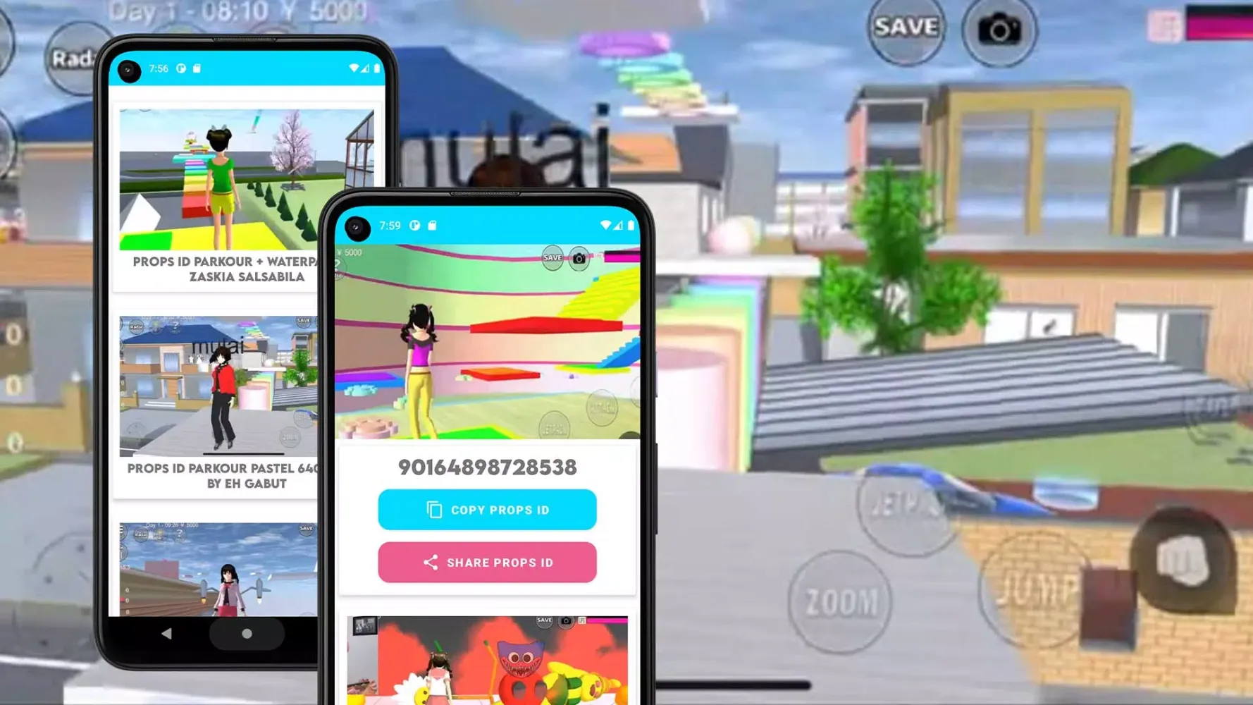 Capturas de tela do Parkour Aesthetic ID for SSS