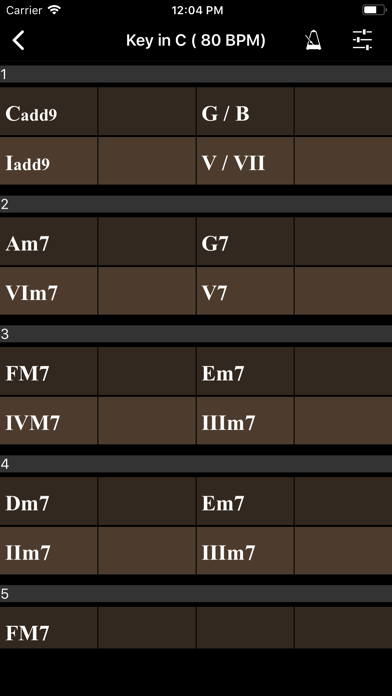 تصاویر Chord Trainer - various key
