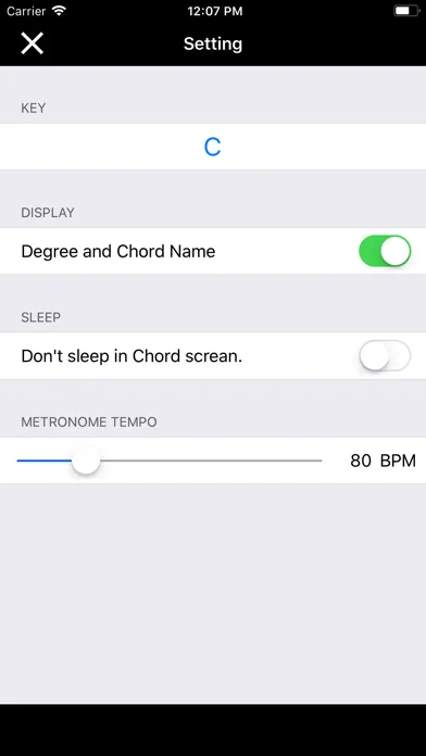 Chord Trainer - various key應用截圖