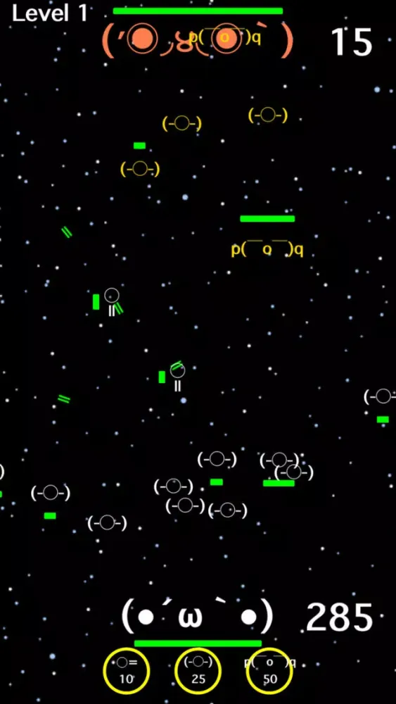 Capturas de tela do AI Wars - automatic shooting game -