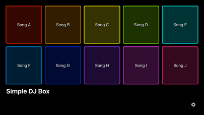 Tangkapan layar Simple DJ Box - Music Player -