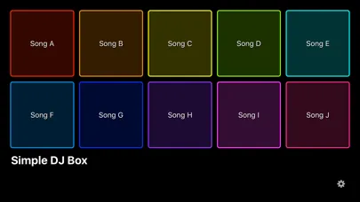 Simple DJ Box - Music Player - Screenshots