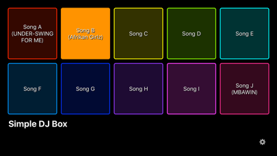 Tangkapan layar Simple DJ Box - Music Player -