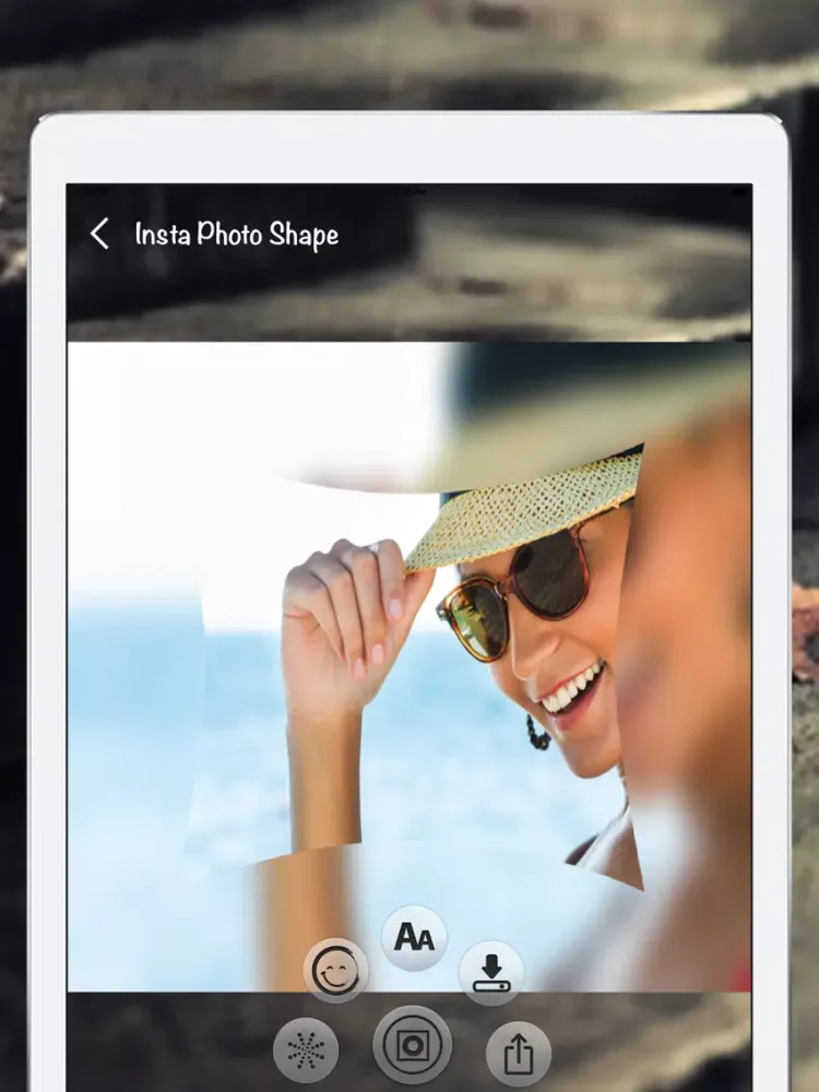 Insta Photo Shape iPad  スクリーンショット