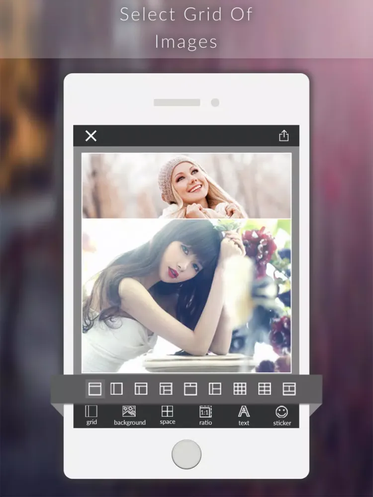 Pic Grid : Photo Collage Maker iPad  স্ক্রিনশট