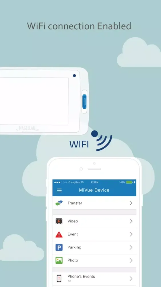 Magellan MiVue App應用截圖