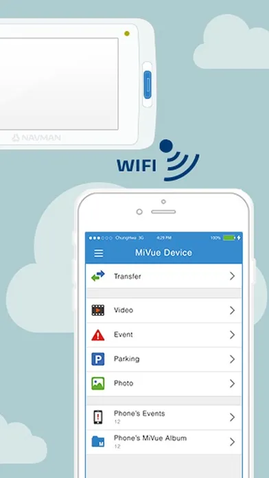Navman MiVue应用截图