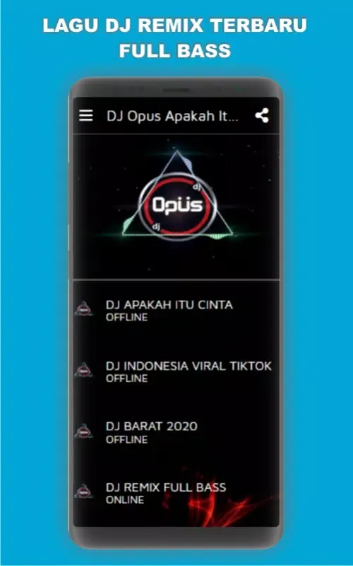 Скриншоты DJ Opus Apakah Itu Cinta Tiktok - Offline