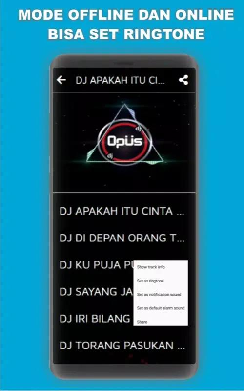 Скриншоты DJ Opus Apakah Itu Cinta Tiktok - Offline