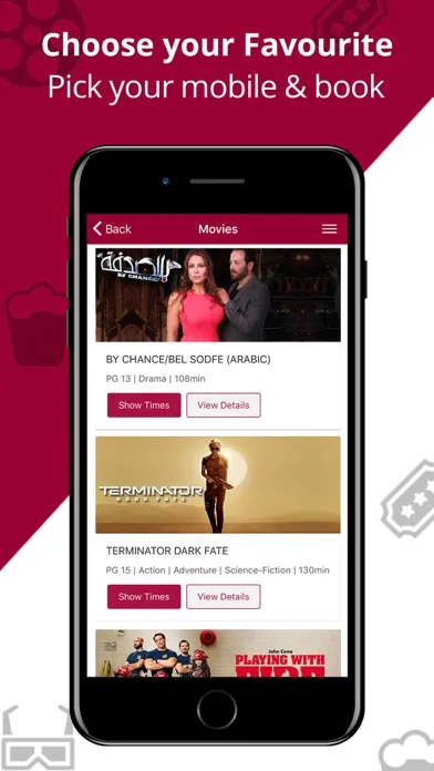 Oscar Cinema स्क्रीनशॉट