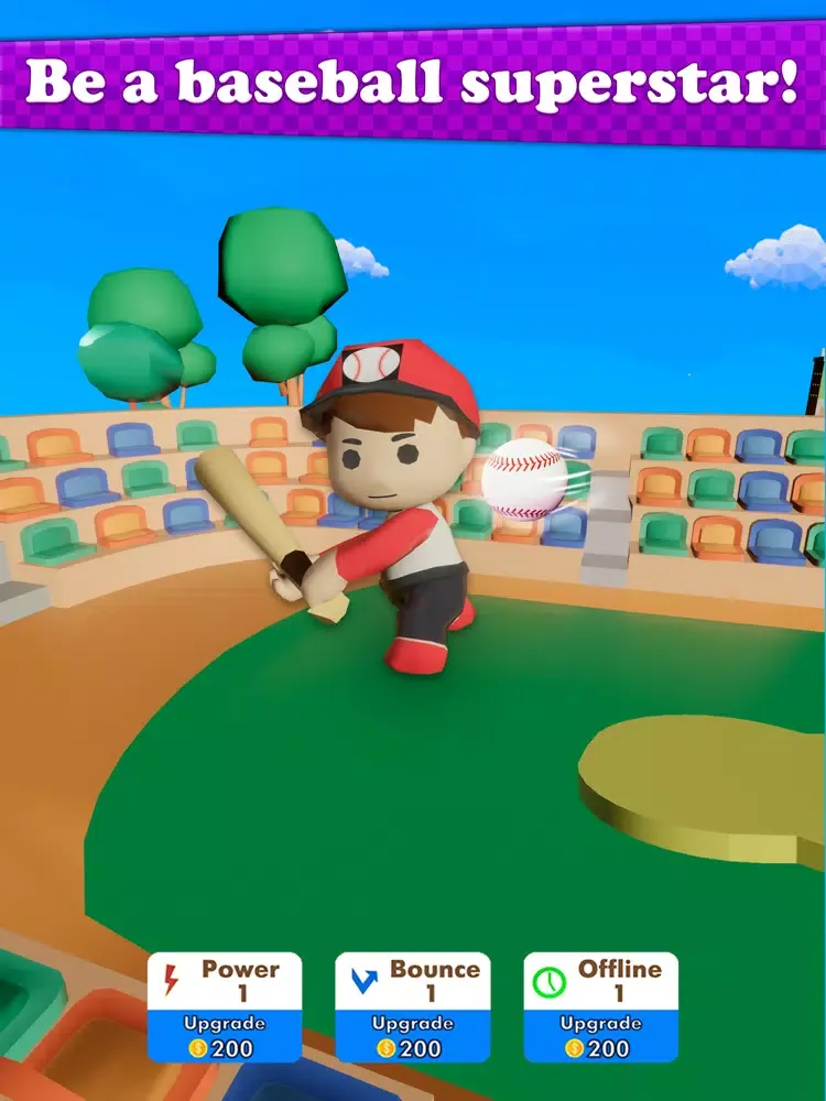 Homerun Star: super hit battle iPad  স্ক্রিনশট