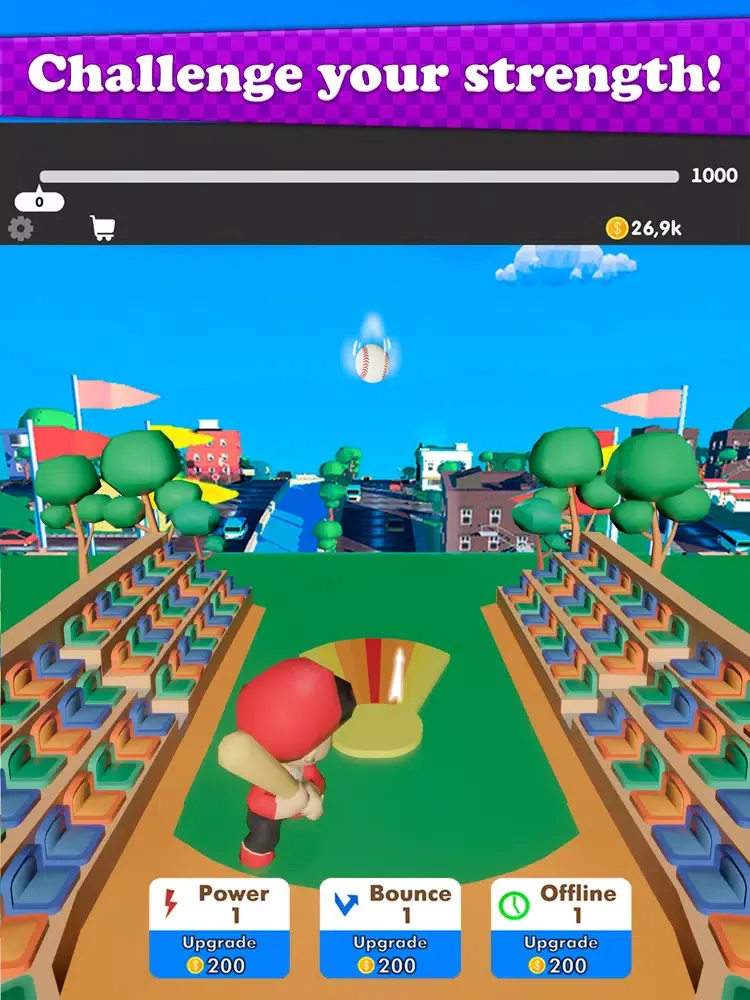 Homerun Star: super hit battle iPad  স্ক্রিনশট