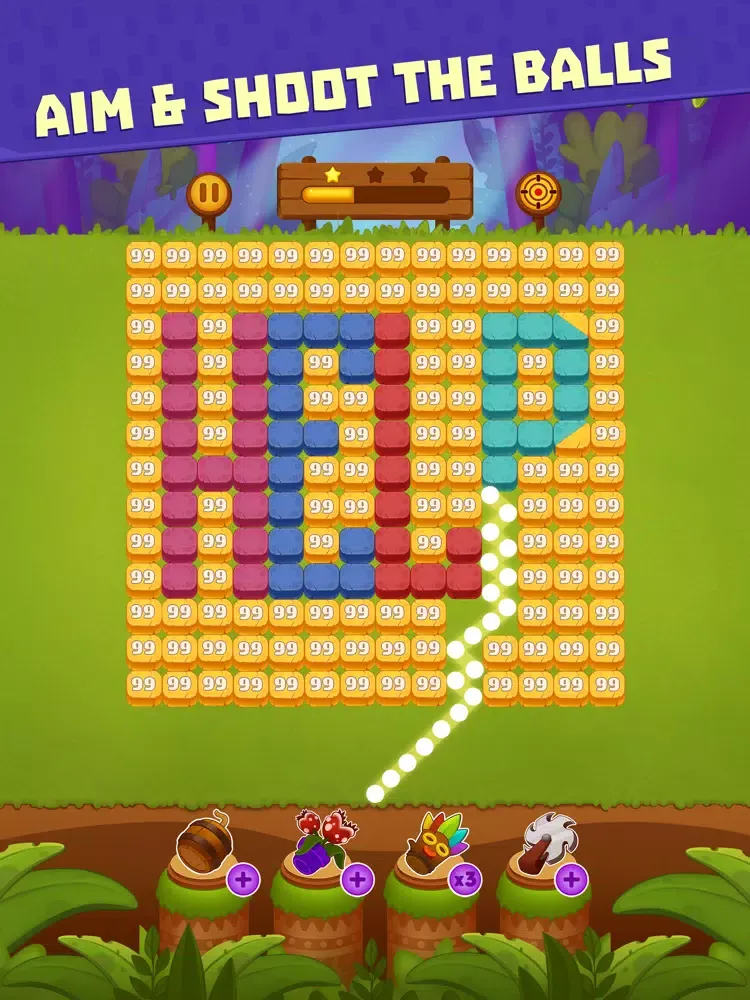 Breaker Rescue: Bricks & Balls iPad  스크린샷