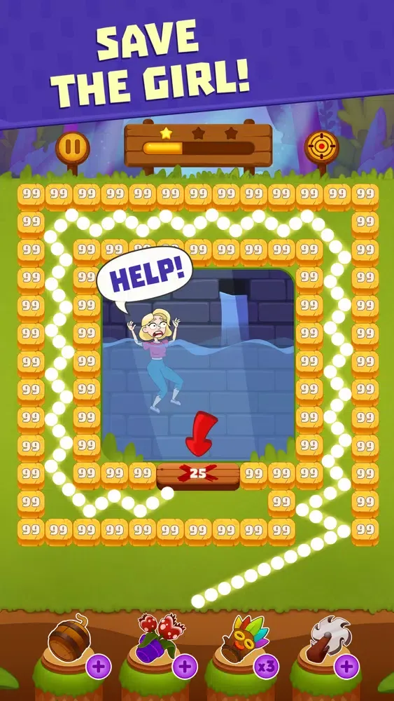Breaker Rescue: Bricks & Balls 스크린샷